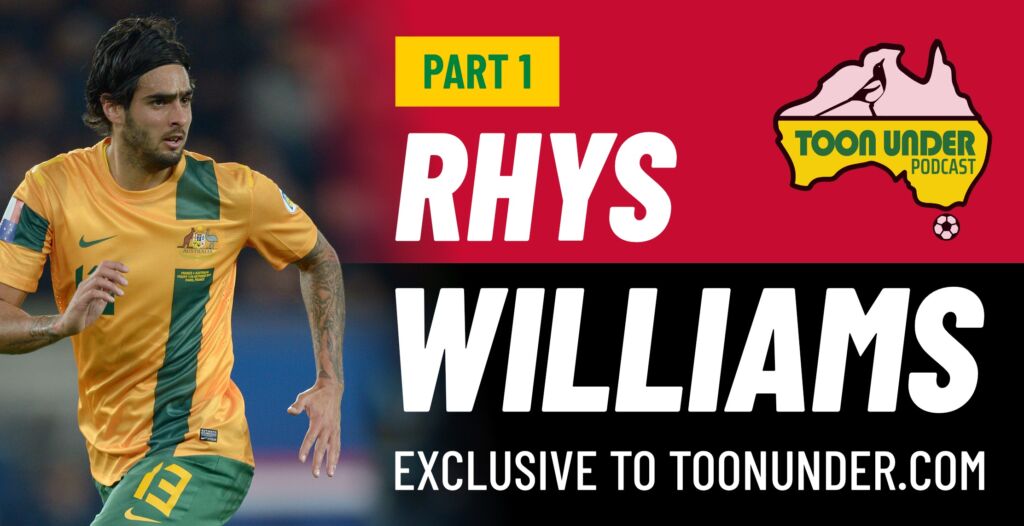 Banner showing Part One of the Rhys Williams interview